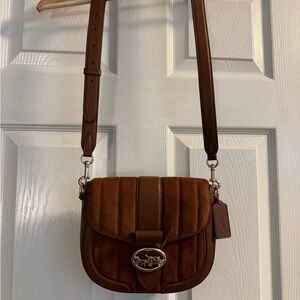 Coach saddle bag